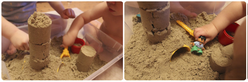 игры с песком для детей
